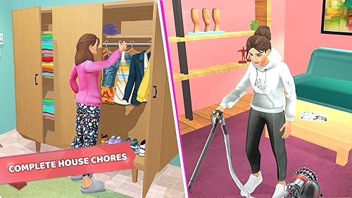 Virtual Amazing Chef Mom Life Simulator Game - Melhores jogos de Master Kitchen Chef - Jogos de culi