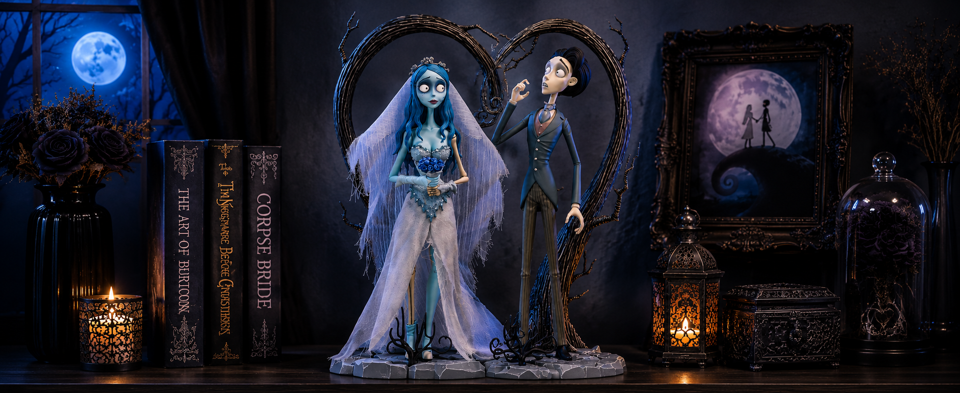 Amazon.com: ABYSTYLE Studio Corpse Bride Emily 1:10 Scale