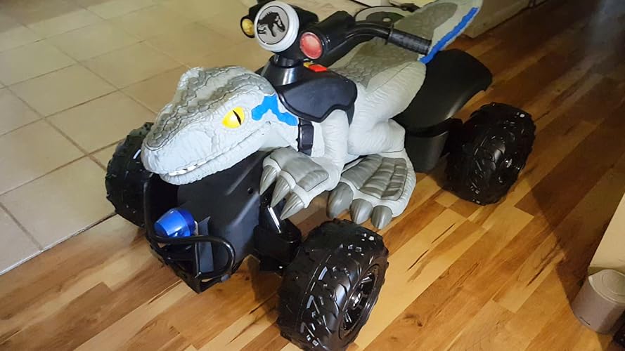 Dino Racer Montables Electricos Fisher Price Jurassic Park