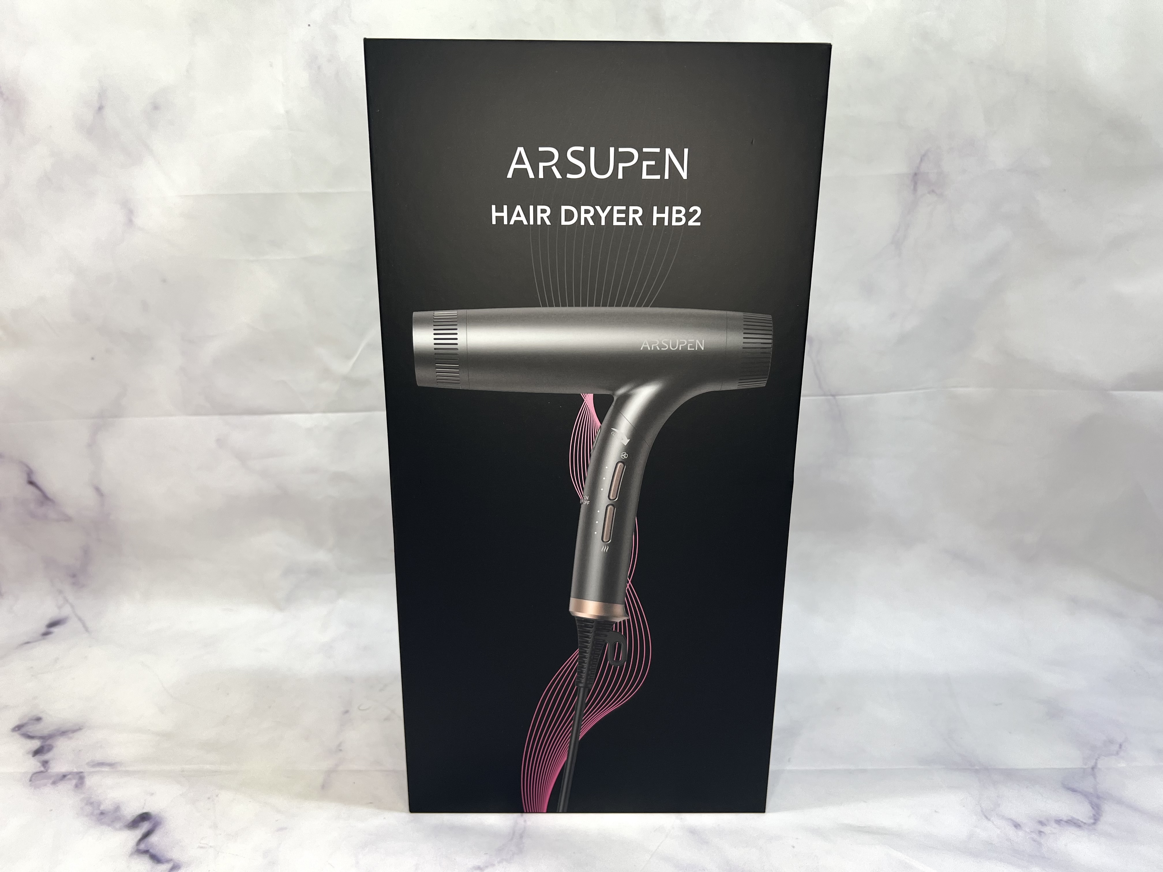 ARSUPEN ヘアドライヤー-HB2 Amazon | Arsupen ドライヤー サロンセンス 速乾 イオンバランス