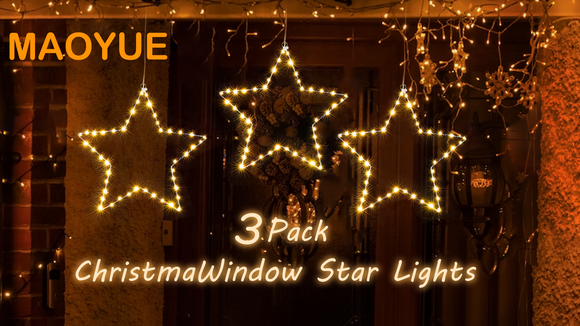 Guirnalda Navideña De 270 Cm Con Luces LED, Decoración Navideña, Corona Navideña, Enredaderas