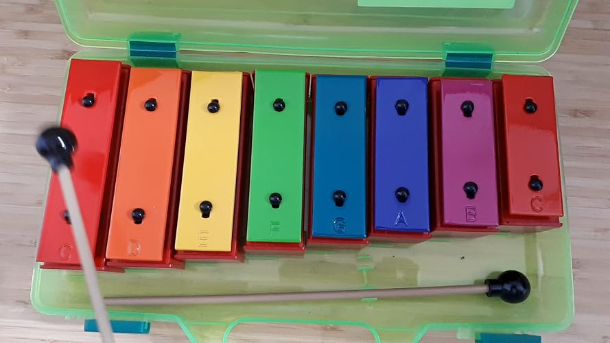 Fuzeau Mini Metallonoten – Farbige Noten Für Kinder – Musikinstrument Einsteiger