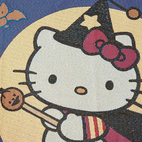 Miniatura 4 de Northwest Hello Kitty Manta tejida para tapiz, 48 x 60 pulgadas, Witchy Kitty