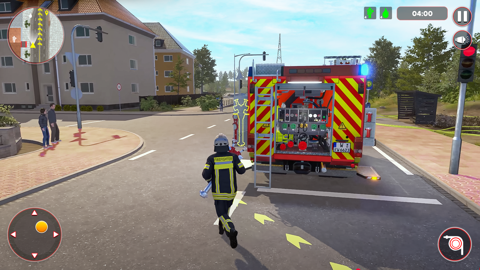 American Firefighter Truck Simulator - Fire Truck Game Emergency Rescue ...