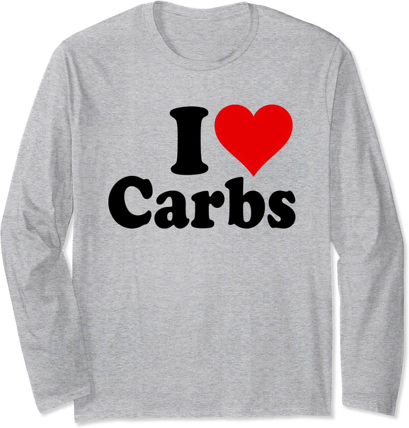 I heart carbs shirt Clearance
