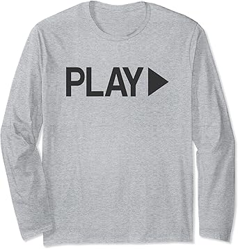 Playera de manga larga en ingles Clearance