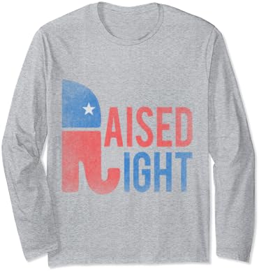 Raised right long sleeve shirt Clearance