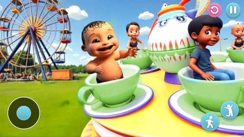 Parc d'attractions pour bébés : aventure, vie en famille, toboggan aquatique, jeux amusants – vue 6