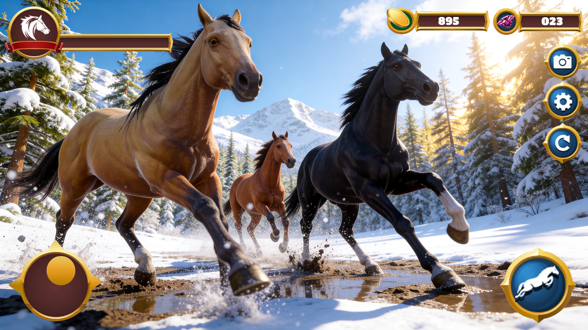 Real Virtual Horse Family Simulator 3D: Wild Horse Life - App on Amazon ...