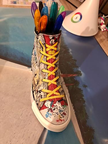 Ravensburger Puzzle 3D Sneaker Graffiti – Pot à Crayons, 108 Pièces Numérotées, Sans Colle, Montage Facile, Décoration Tendance Dès 8 Ans