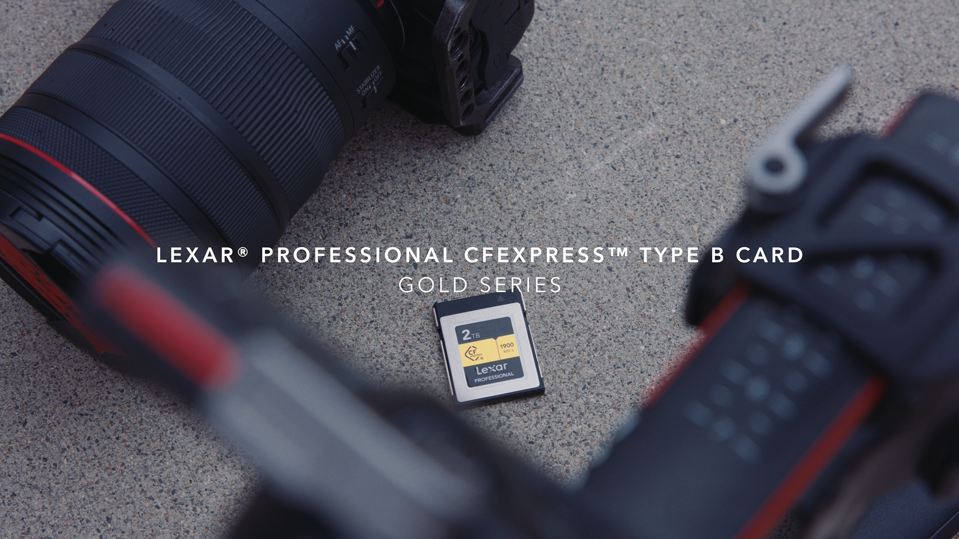 Lexar Professional GOLD Series 128GB CFexpress Card, Type B CF