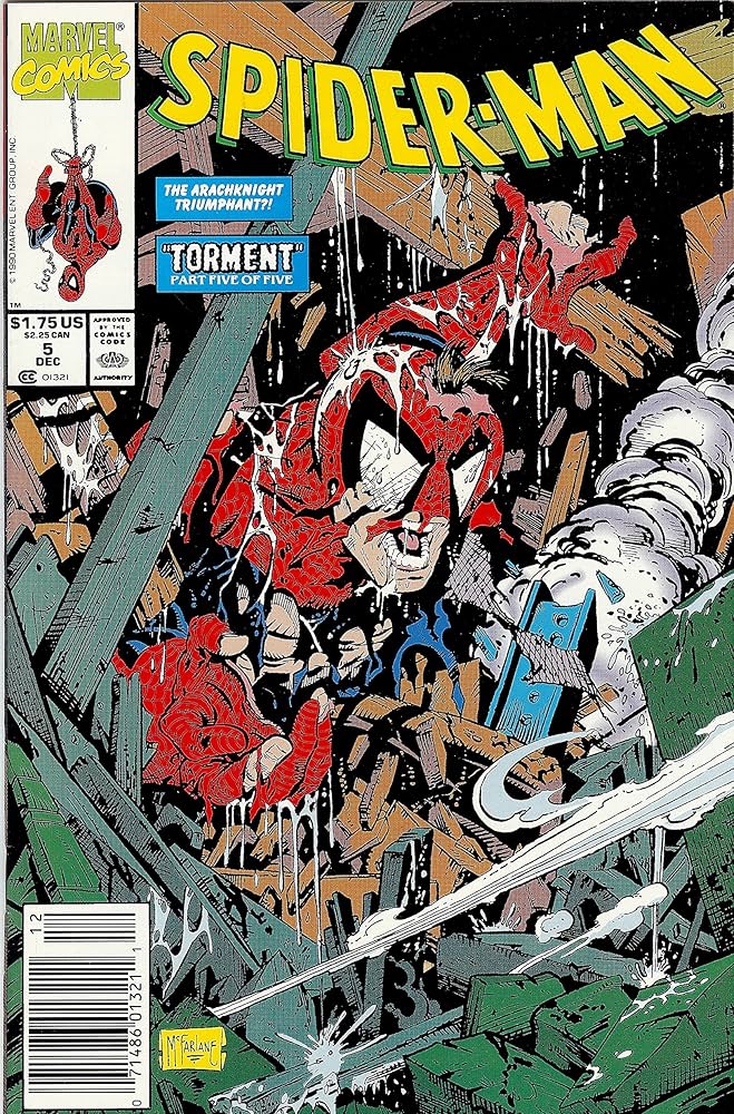 Spider-Man #5 (Torment: Part 5): Todd Mcfarlane, Marvel