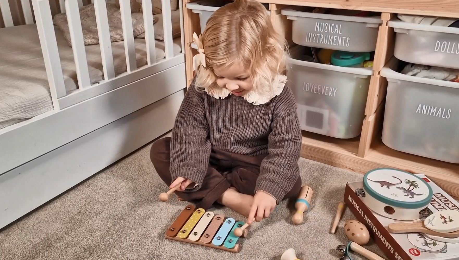Amazon.com: Lehoo Castle Musical Instruments Set, Wooden