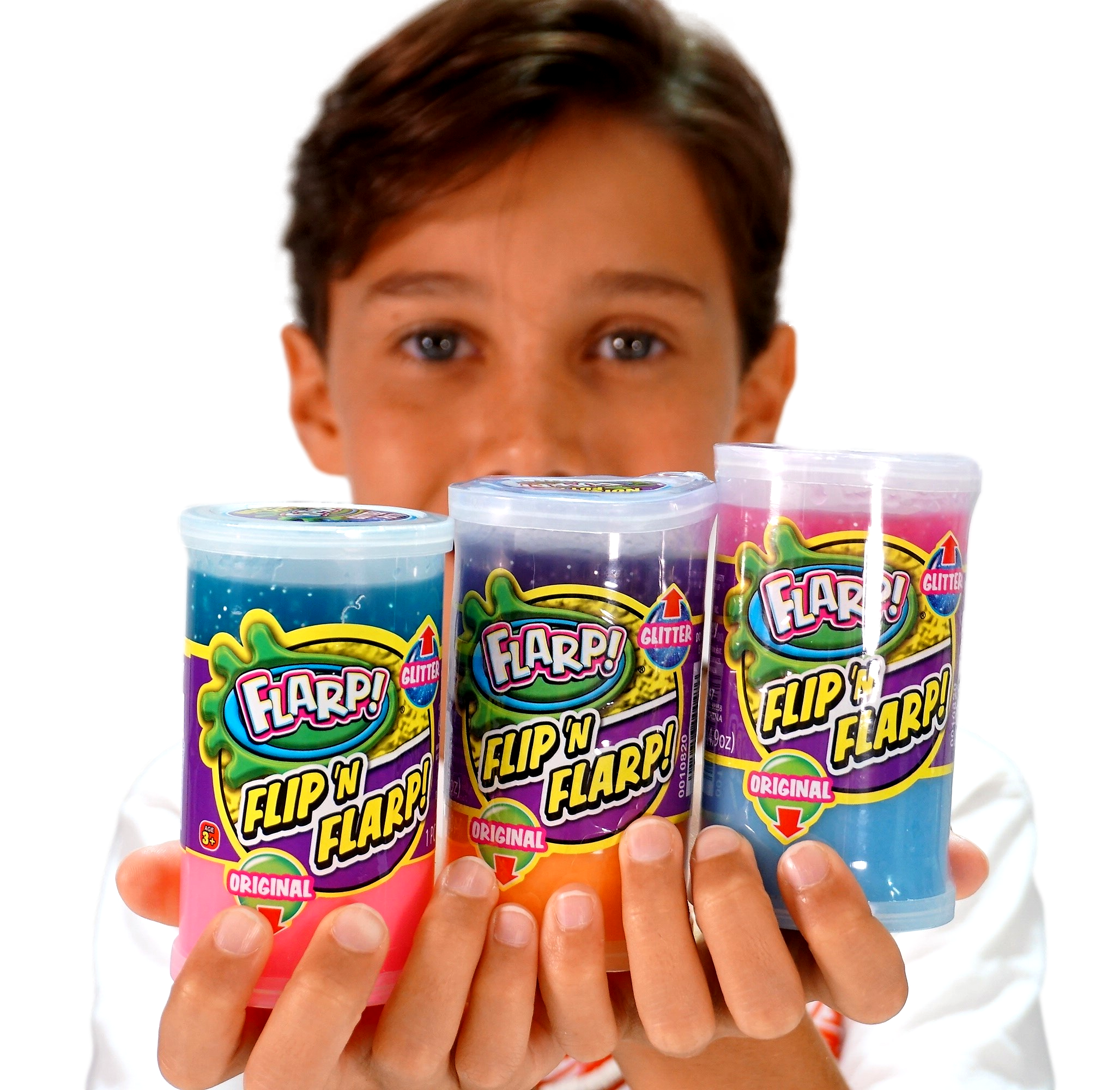 Amazon.com: JA-RU Flip 'n Flarp Noise Putty & Glitter Slime 2-in-1