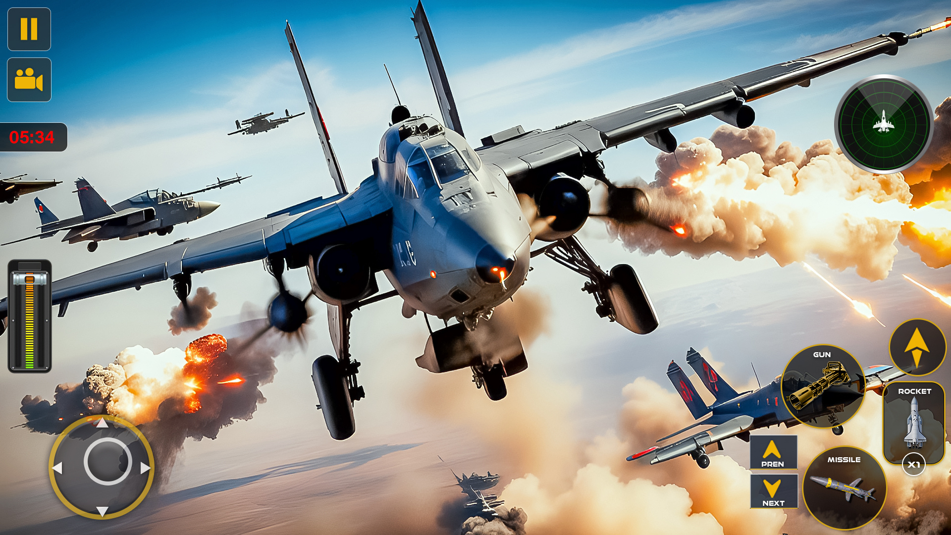 Modern Jet Fighter: Air Combat 3D - App on Amazon Appstore