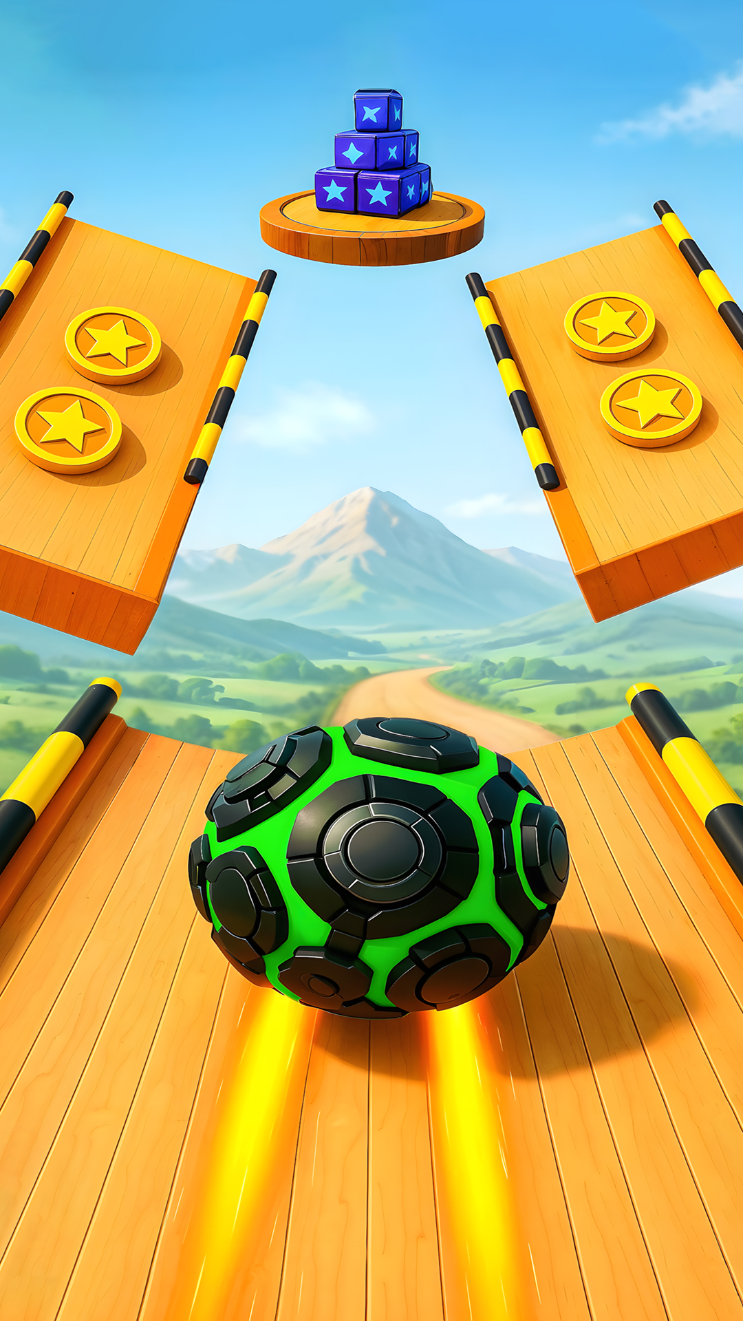 Rolling Ball Game Sky Ball Run, Sky Rolling Ball Going Ball Game, Rolling Ball Adventure Game ...