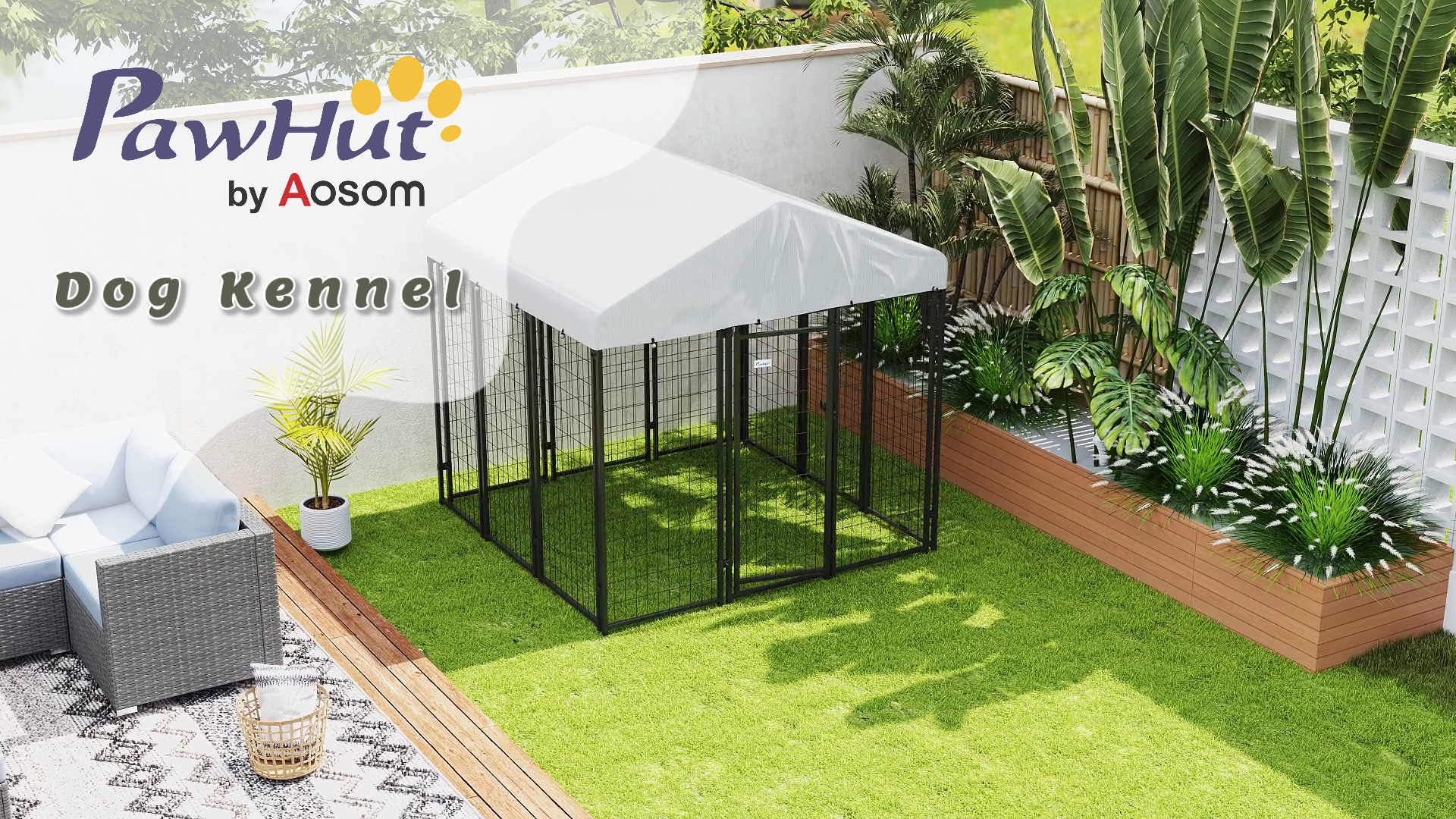 QYマステ6月新作◆Daily Vacation 6cm×5M★PET 1350 5x6 Dog Kennel Kits | The Dog Kennel Collection