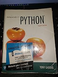 Amazon.com: Starting Out with Python: 9780134444321: Gaddis, Tony: Books