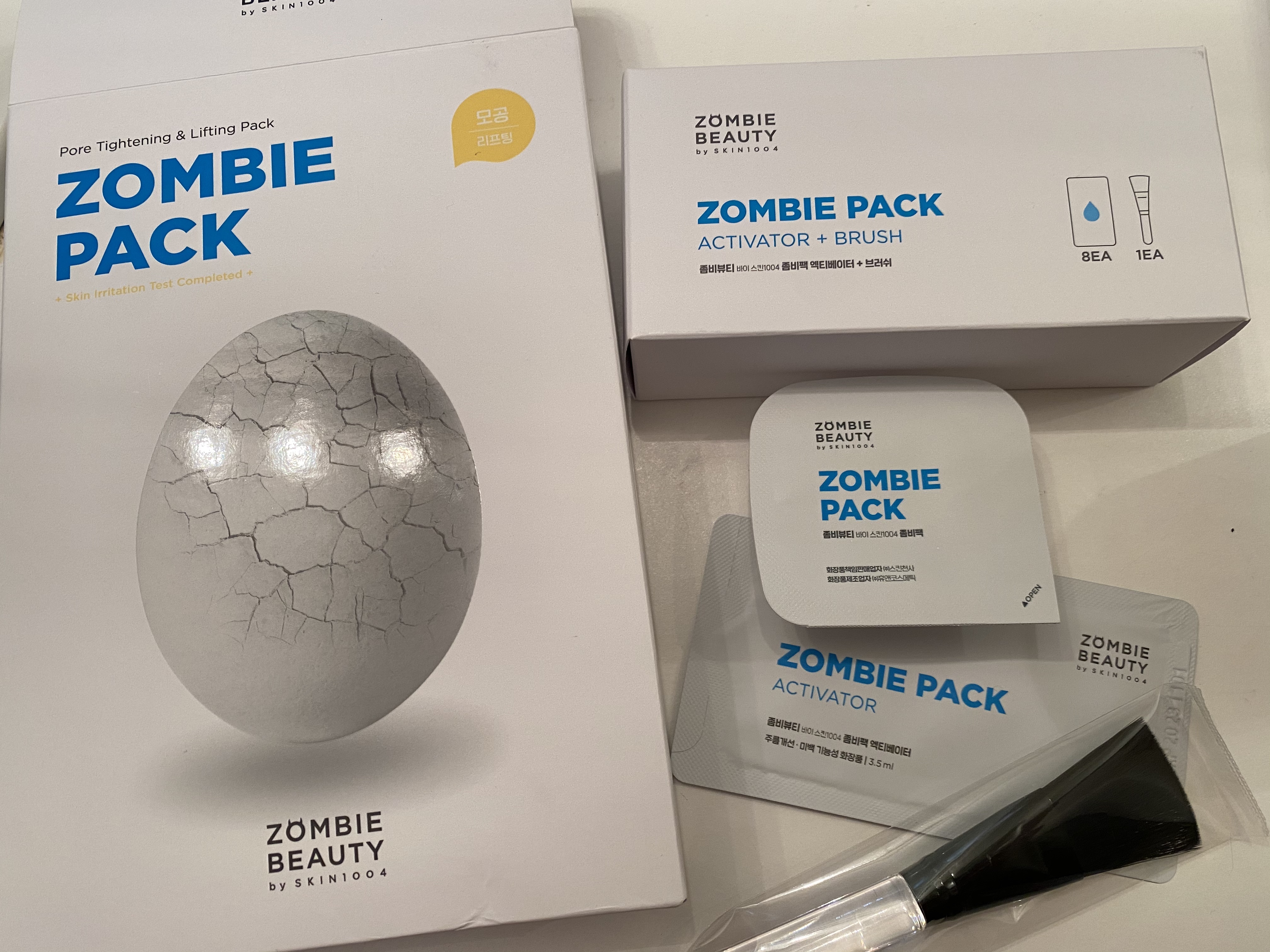 SKIN1004 Zombie Pack 1 Box, 8ea, Hydrating