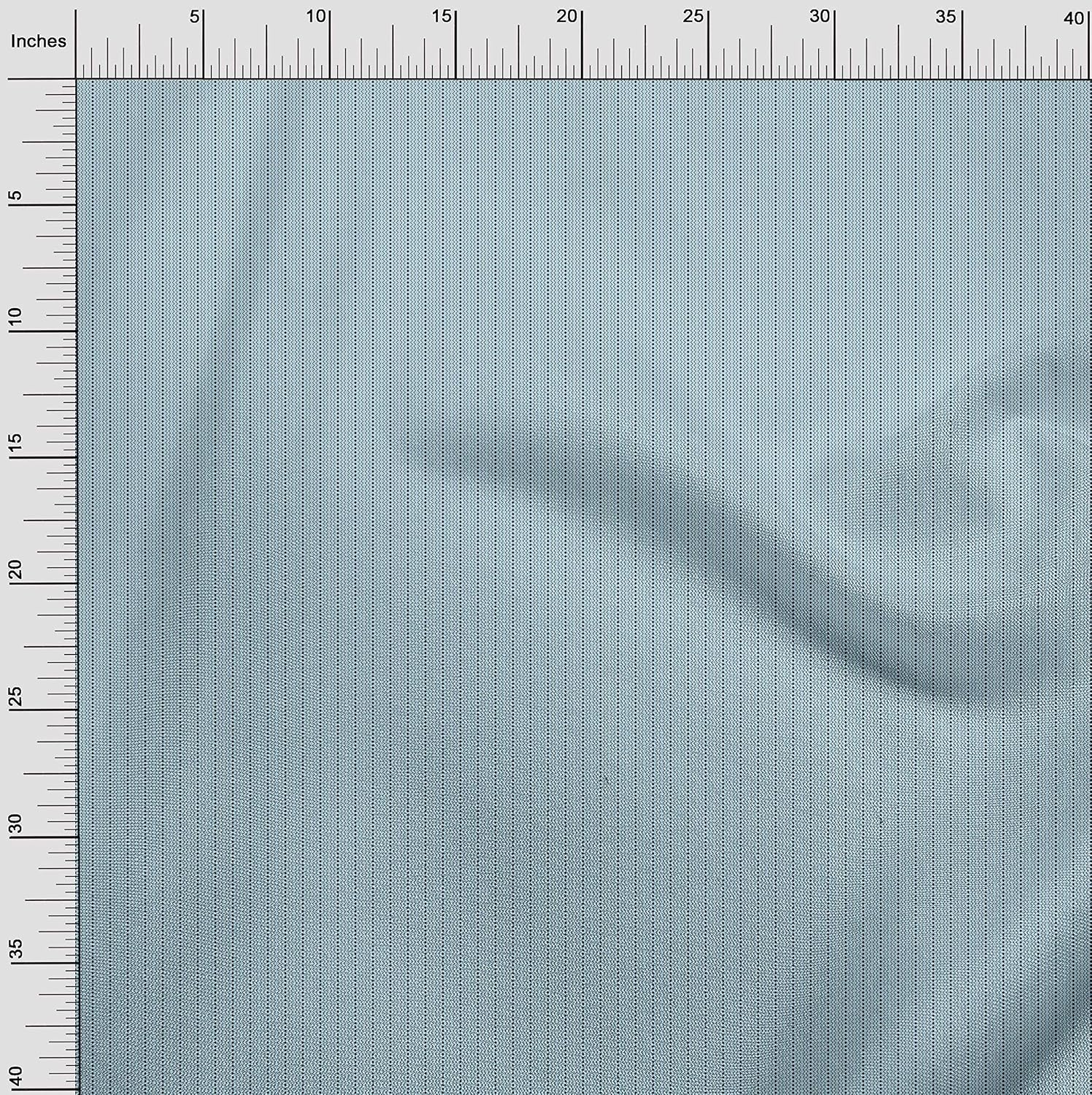 oneOone Cotton Flex Grayish Blue Fabric Geometric Craft Projects Decor Fabric Printed By The Yard 40 Inch Wide