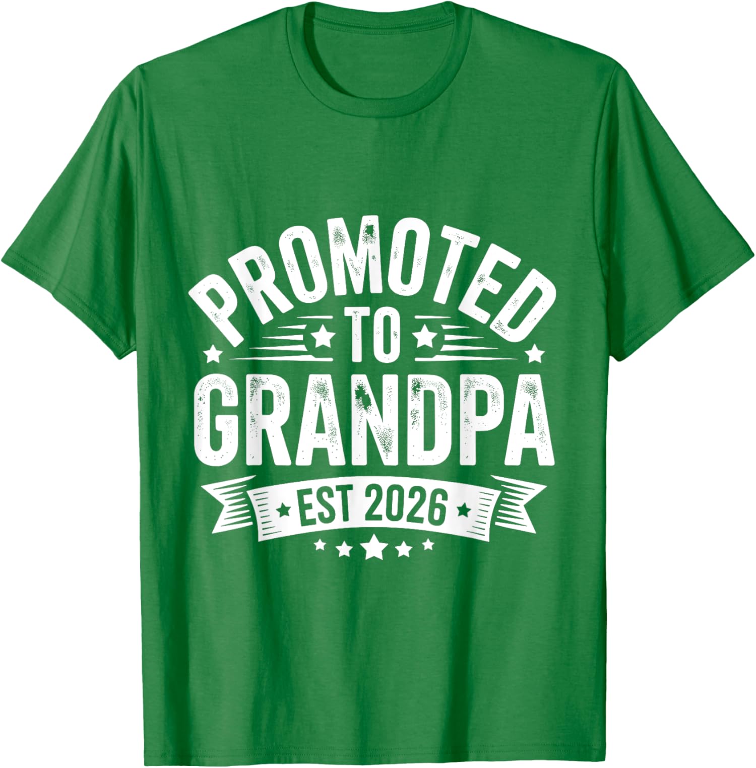 Beförderung zu Opa Großeltern Baby Design Fun Unisex T-Shirt - Bild 6 von 12