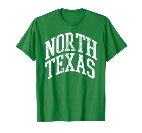 North Texas - Throwback Design - Vintage Worn Classic T-Shirt