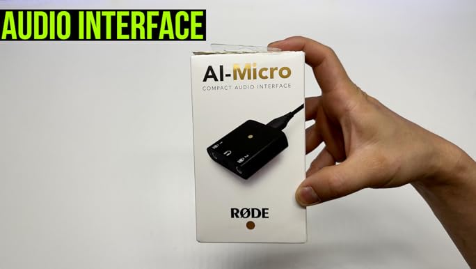 Amazon.com: Rode AI-Micro USB Audio Interface,Black