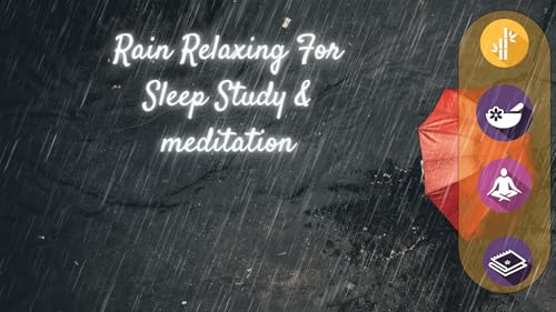 Relaxe de chuva: sons suaves de chuva para dormir, estudar e meditar