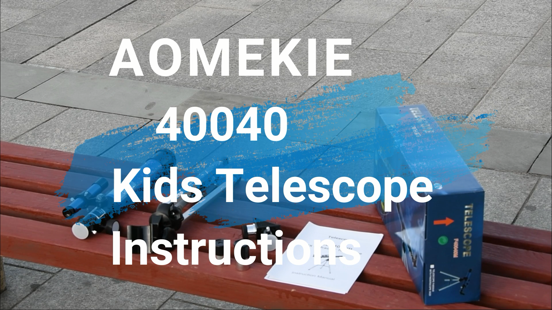 Amazon.com : AOMEKIE Telescopes 40/400 with Tabletop Tripod 2