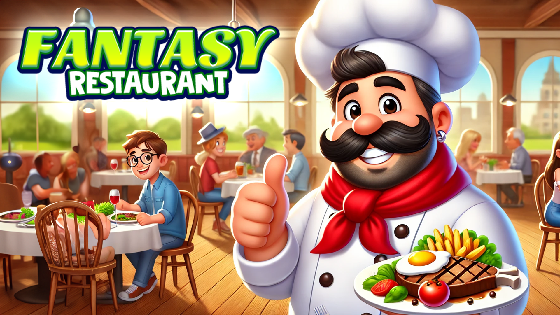 Fantasy Restaurant: Cafe games - business tycoon - App on the Amazon ...