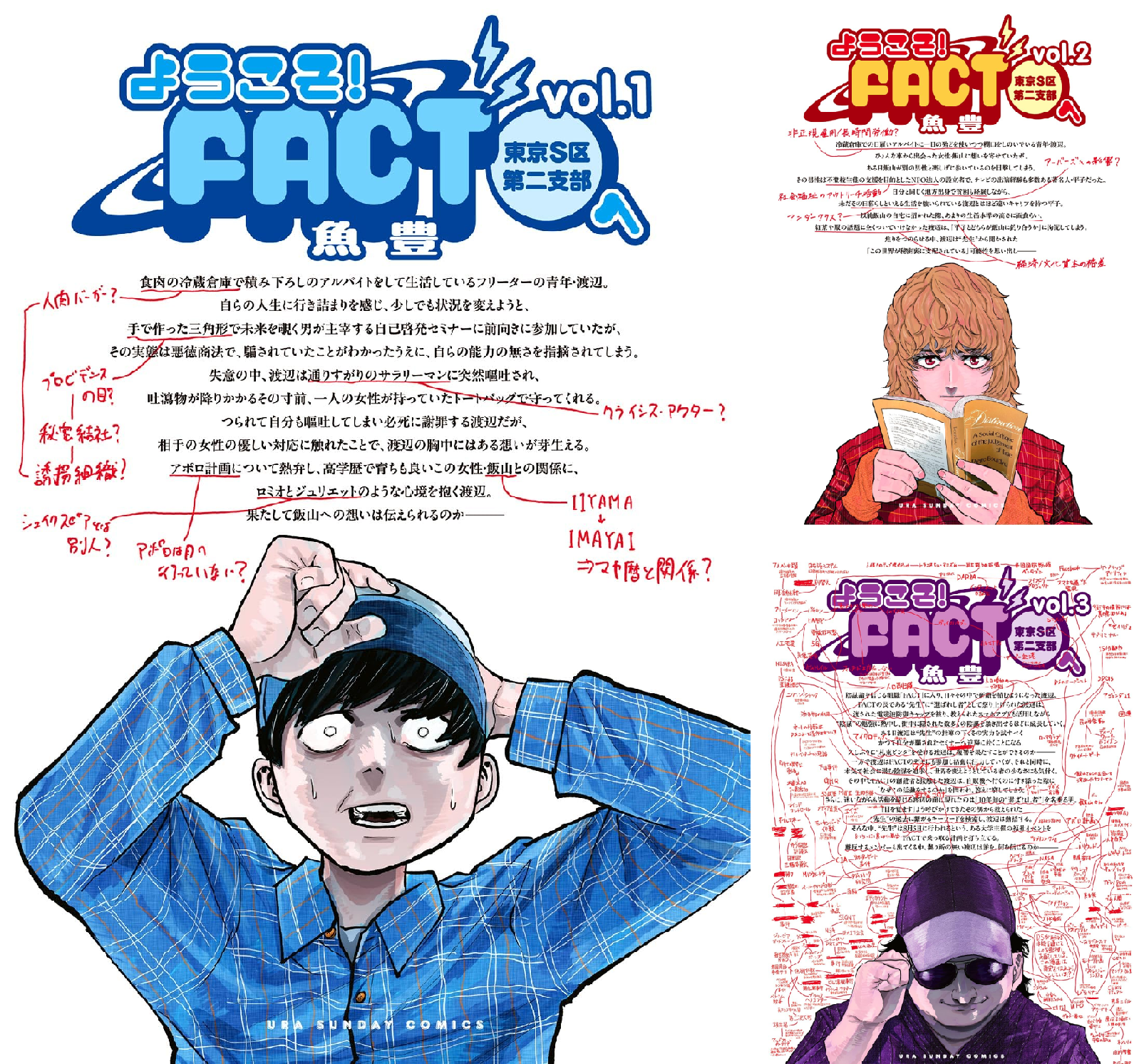 ［極美品］『ひゃくえむ。』『チ。』『ようこそ！FACT（東京S区第二支部）へ』 B1Ki5xr3lsL.png