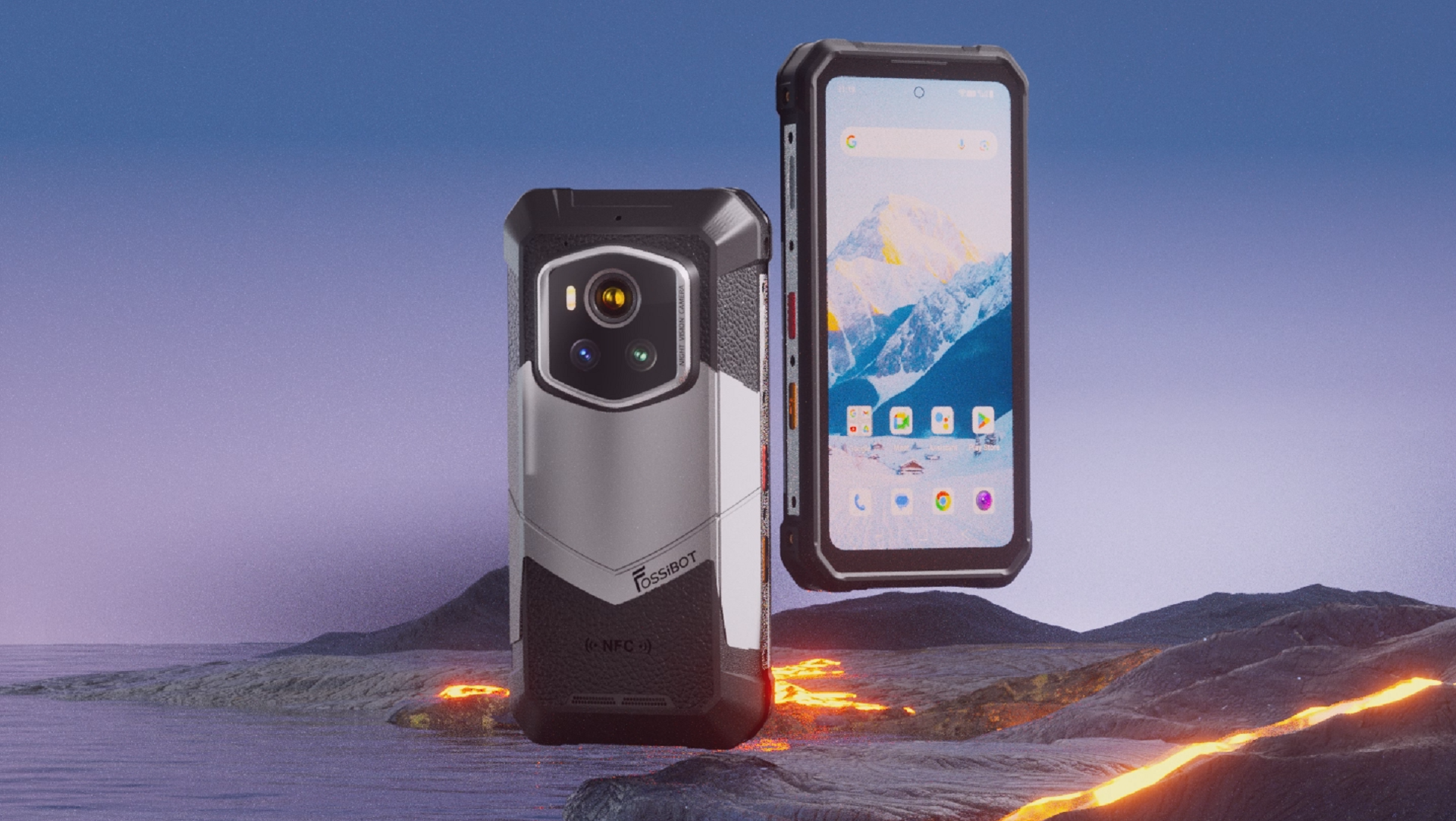 Amazon.com: FOSSIBOT F107 Pro - Teléfono resistente desbloqueado