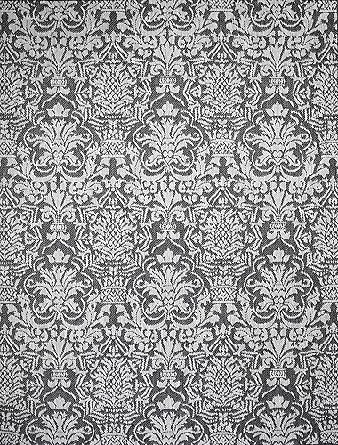 Miniatura 10 de Benissimo Alfombra de interior y exterior de 6 x 9 pulgadas, colección La Petite, alfombras con respaldo de yute para sala de estar, dormitorio,