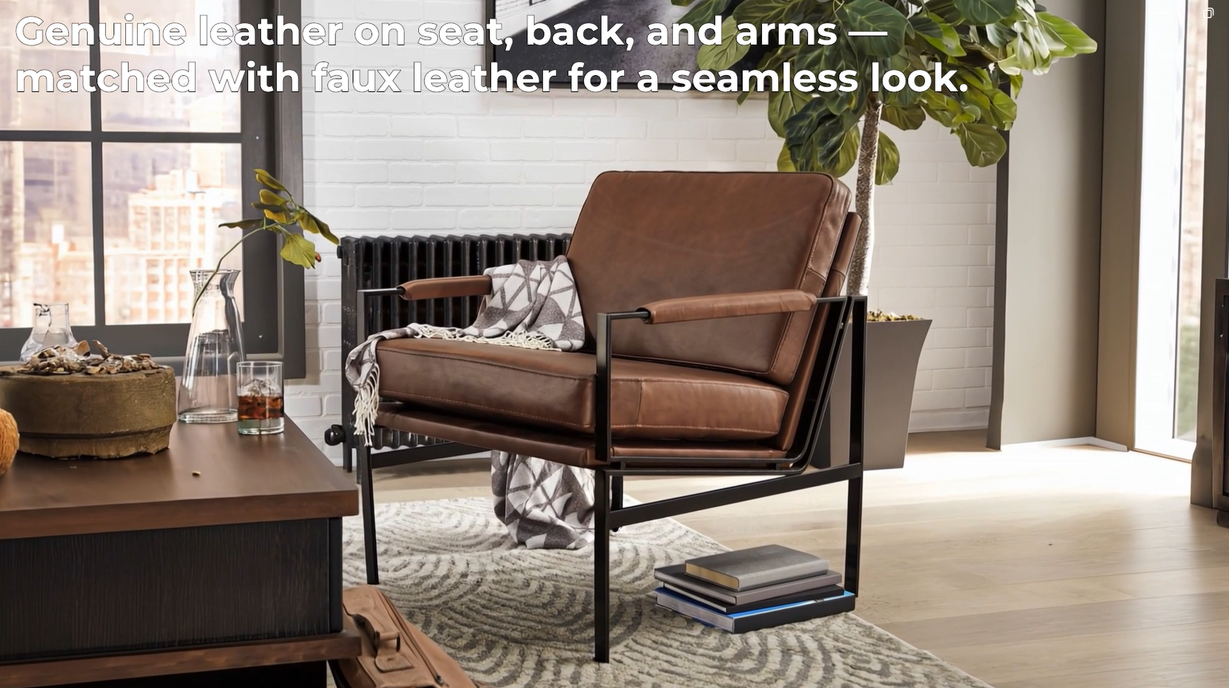 Amazon.com: Signature Design by Ashley Puckman Brown Leather