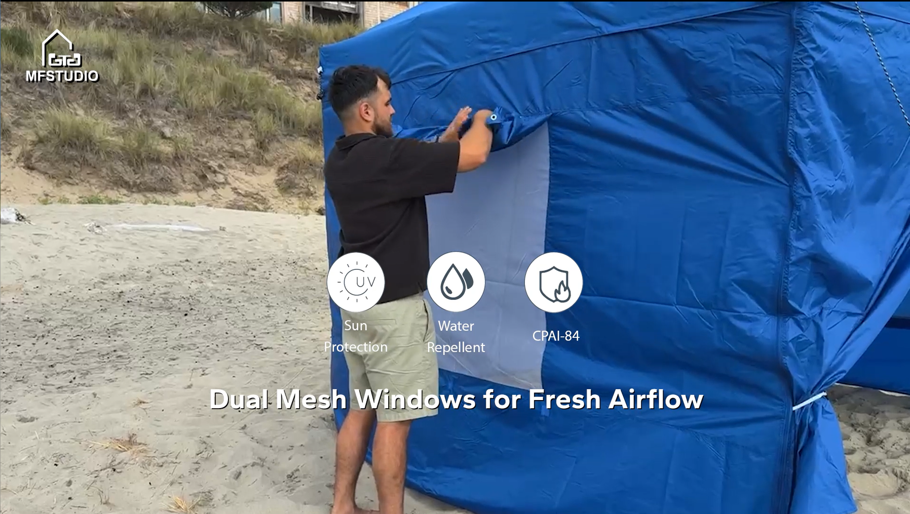 Amazon.com : MFSTUDIO 10x10 Pop Up Canopy Tent with Removable
