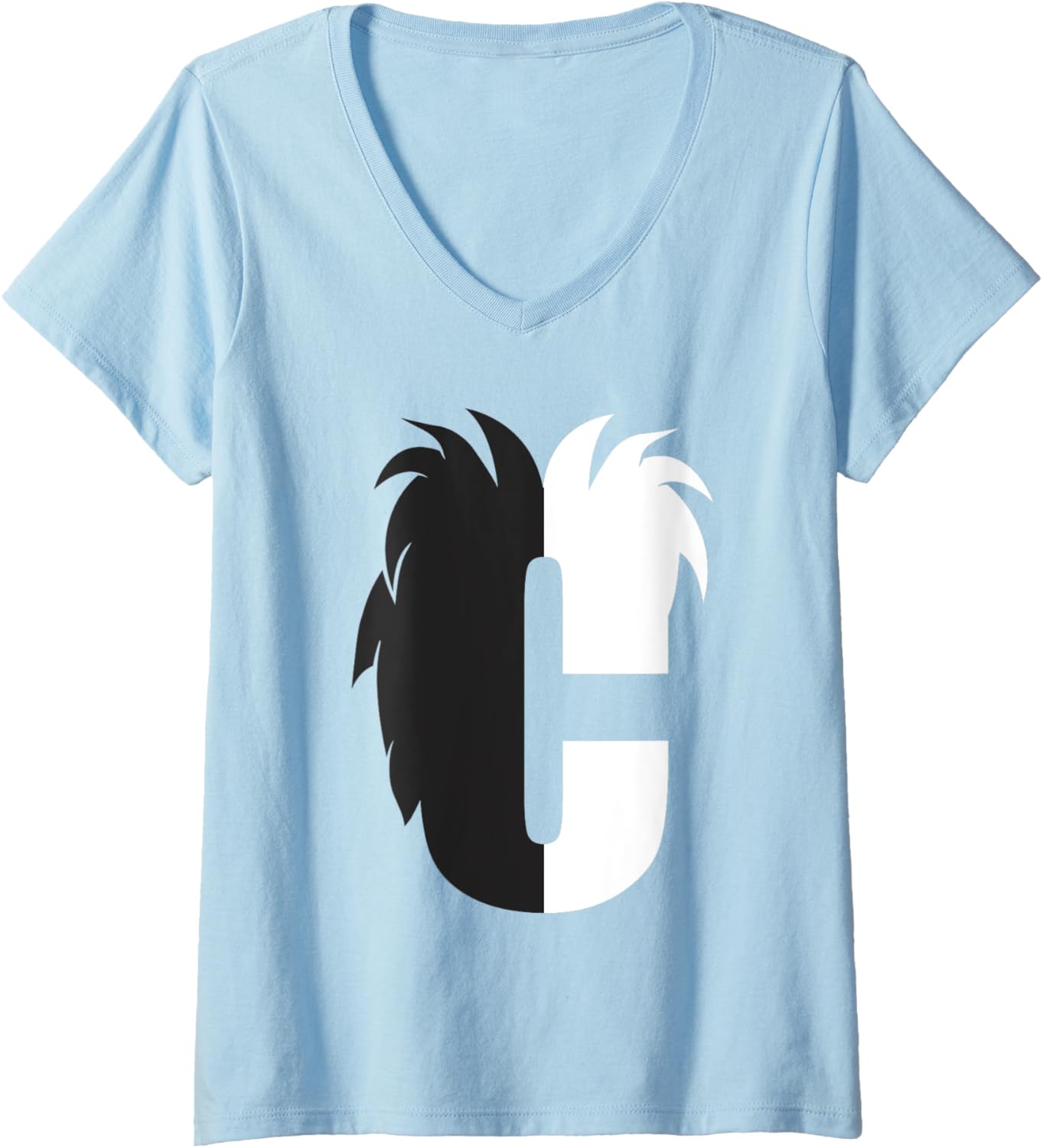 101 Dalmatians Alphabet C Is For Cruella De Vil Camiseta Cuello V