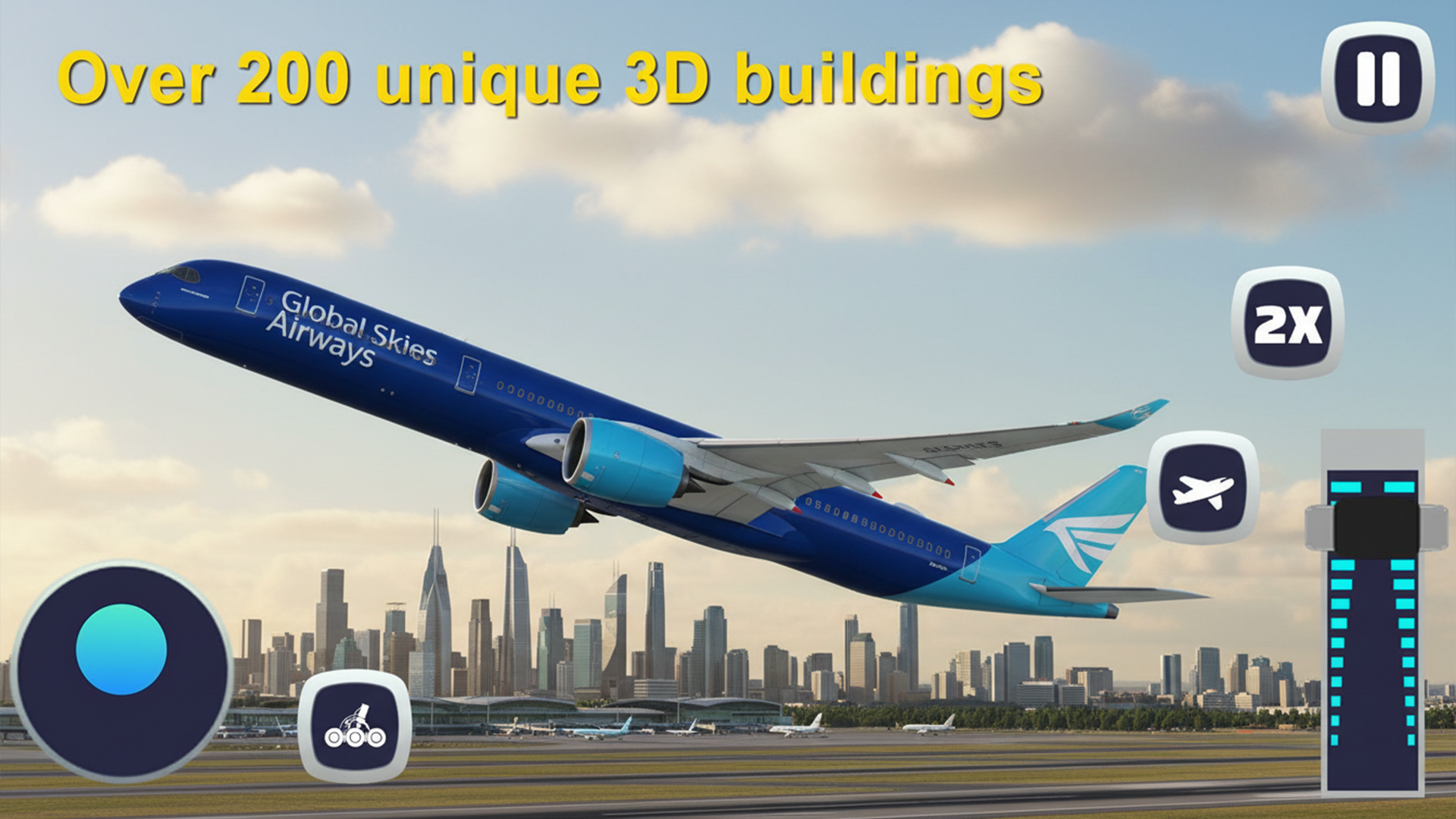 Flight Simulator Cargo Transport Airplane Games 3D - App on Amazon Appstore