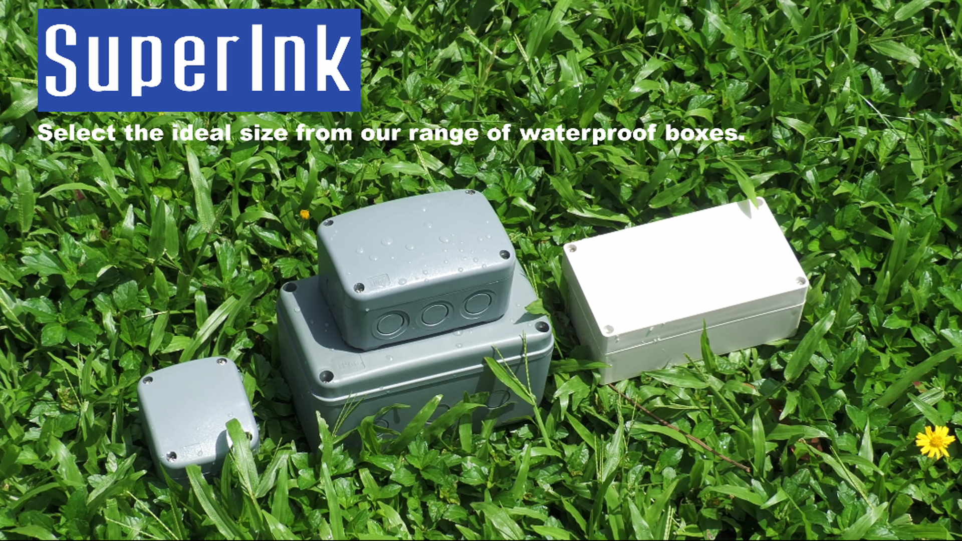 SuperInk PVC/ABS Plastic Dustproof Waterproof IP66 Electrical