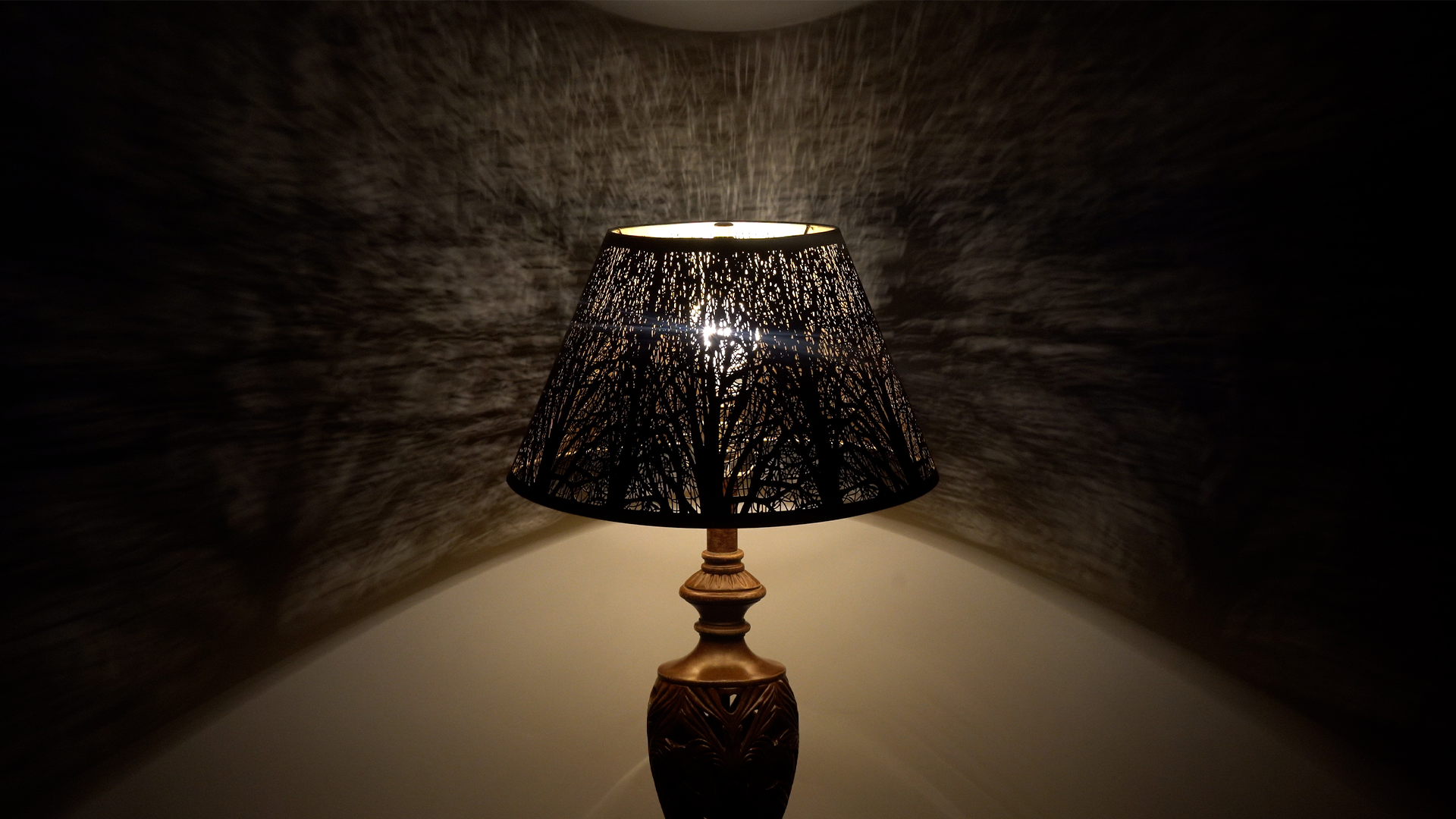 Metal Lamp Shade, Bronze Gold Vintage Lamp Shade, Small Lamp