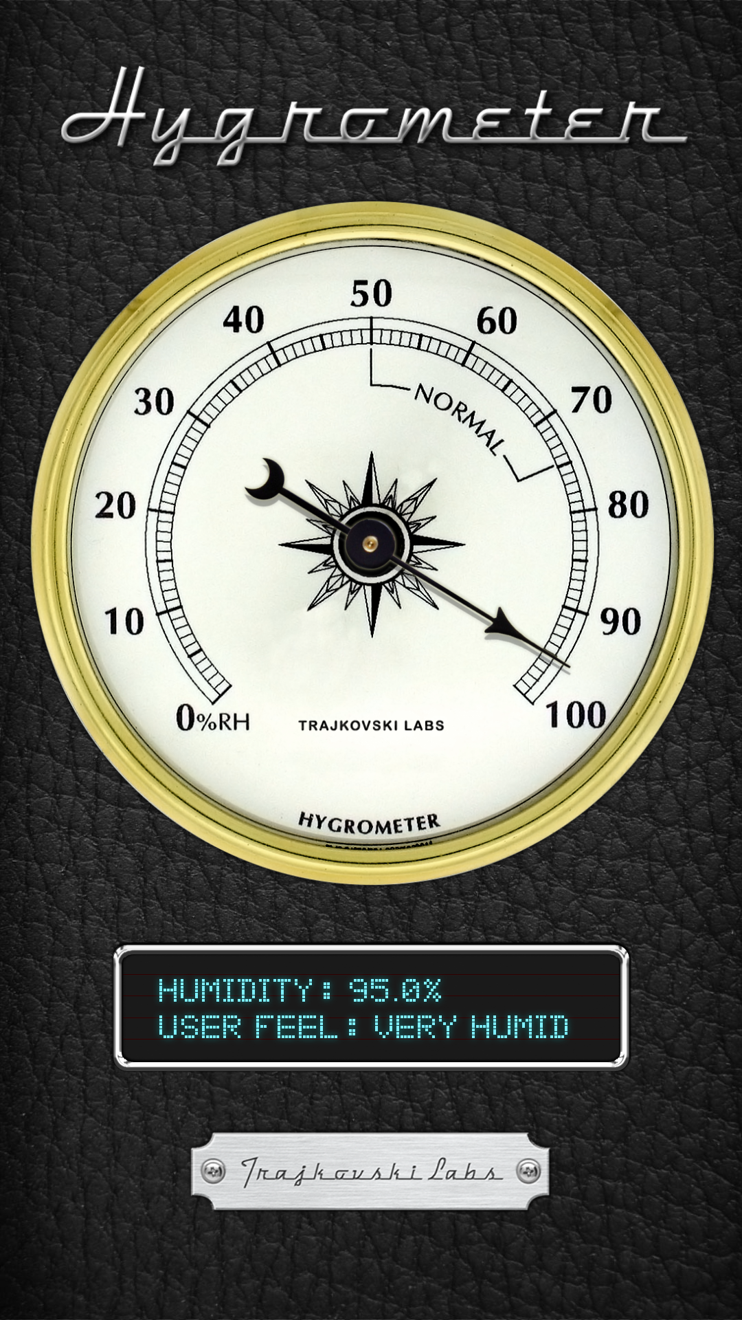 Humidity Test App Hygrometer - Relative Humidity - App on Amazon Appstore