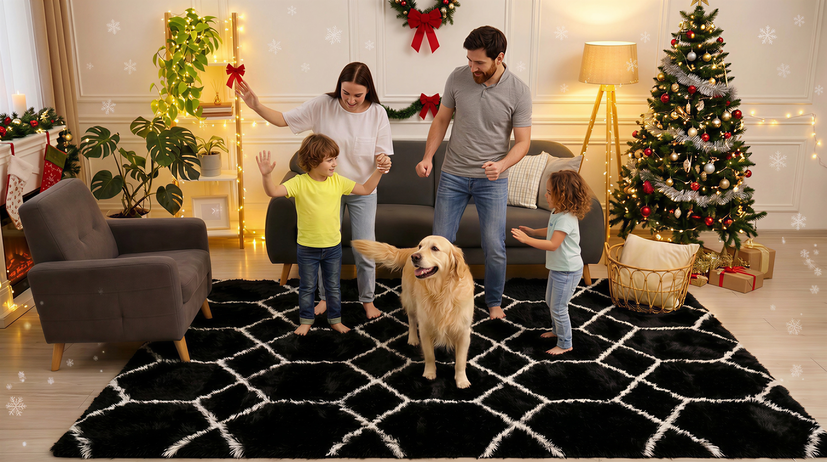Amazon.com: Area Rugs for Boys Bedroom Living Room, 4x6 Fluffy