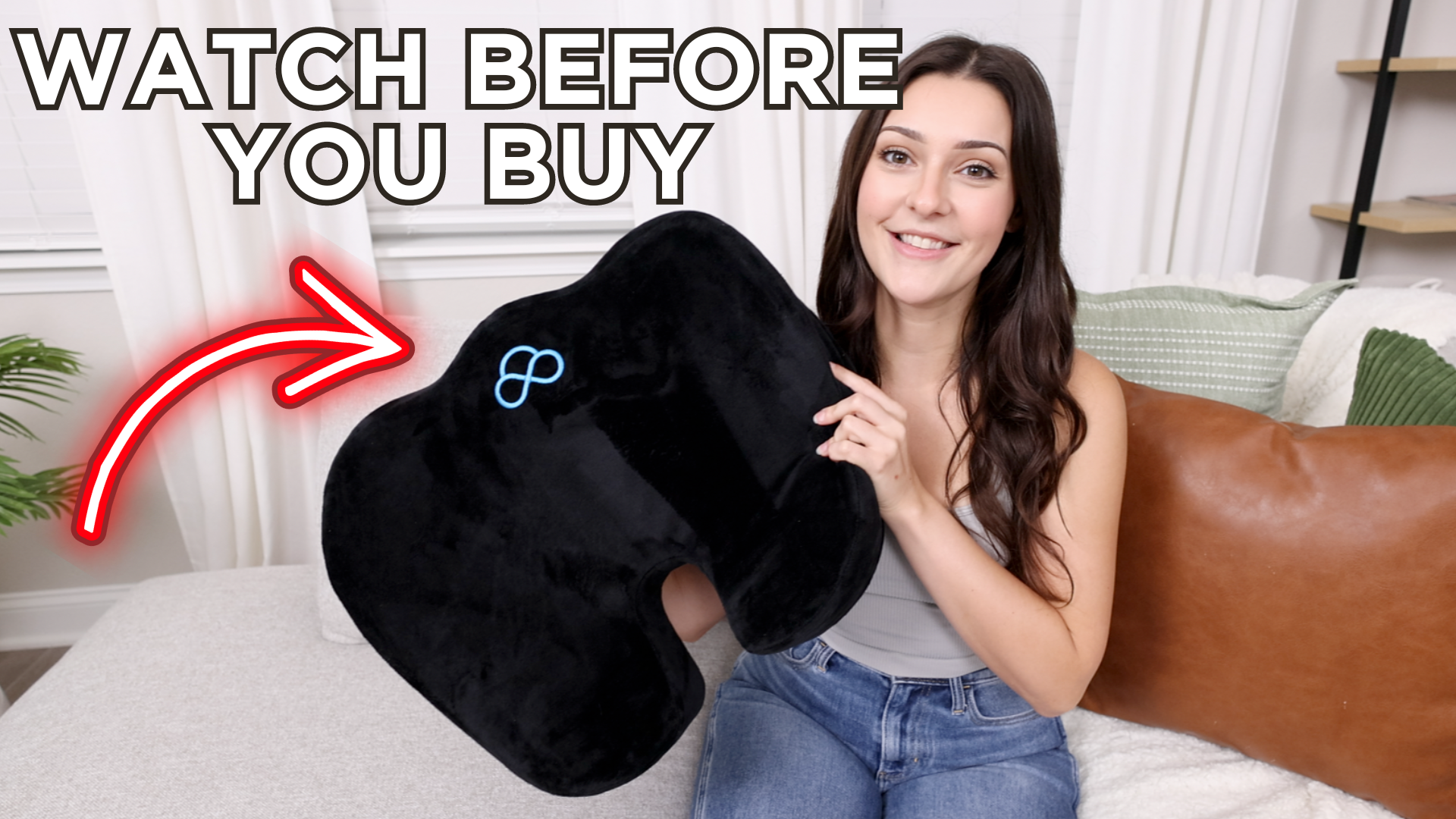 Watch If You Sit All Day You NEED THIS Seat Cushion HERES WHY