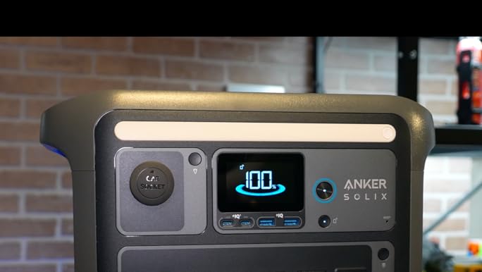 発電機・ポータブル電源 Anker Solix C1000 Portable Power Station Amazon.com : Anker SOLIX C1000 Portable Power Station, 1800W