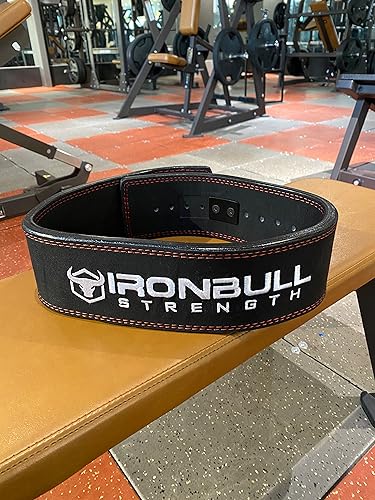 Amazon | Iron Bull 強度パワーリフティングレバーベルト - 13mm