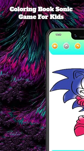 Coloring Book The Hedgehoog Game For Kids