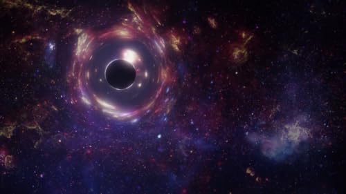 Celestial Vortex – Mesmerizing Black Hole Galaxy in Motion for a Stunning HD For Fire TV Screensaver – vue 5