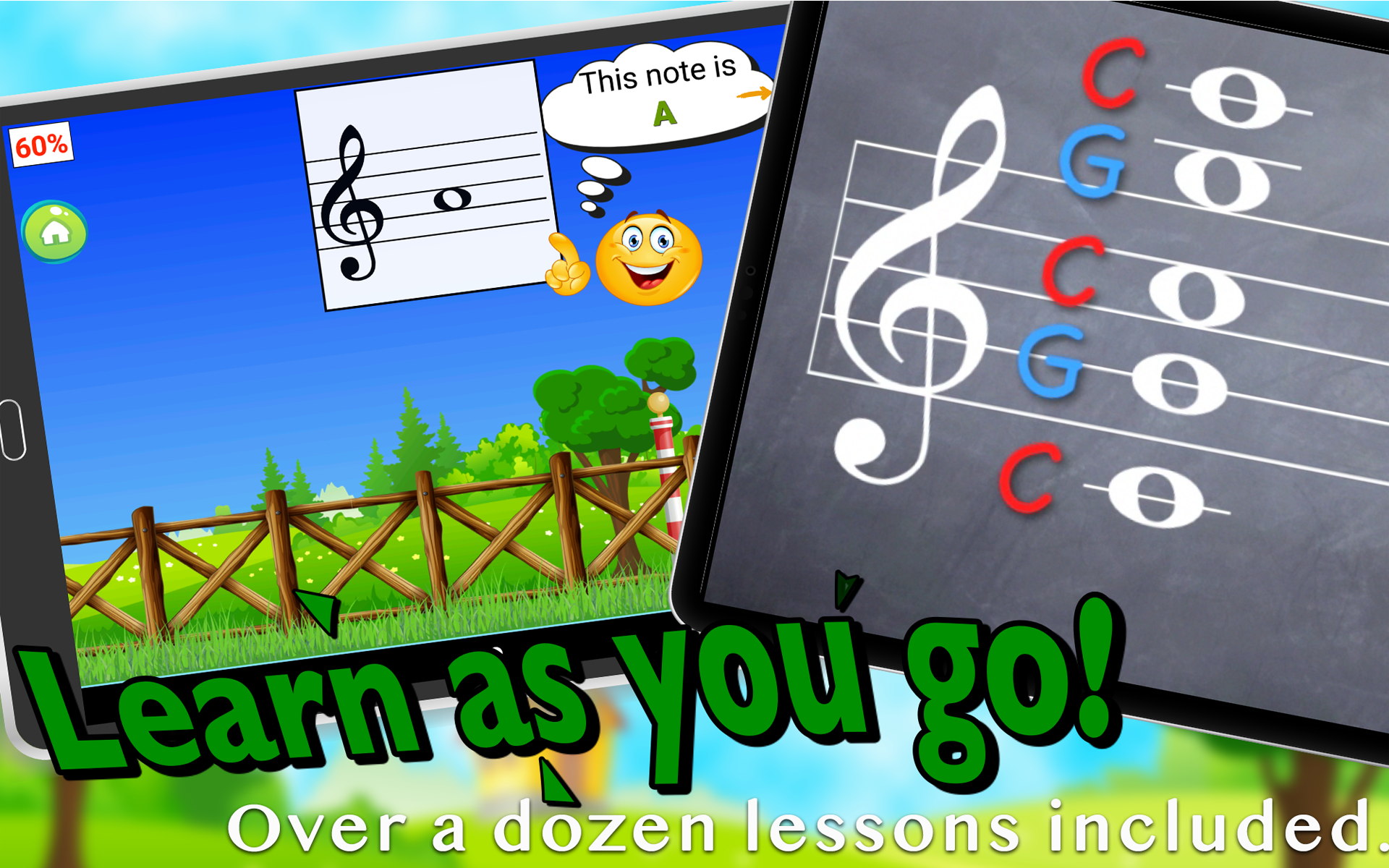 Flashnote Derby- learn music notes! - App on the Amazon Appstore