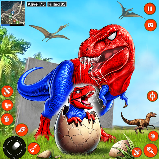 Dinosaur Game Family Simulator