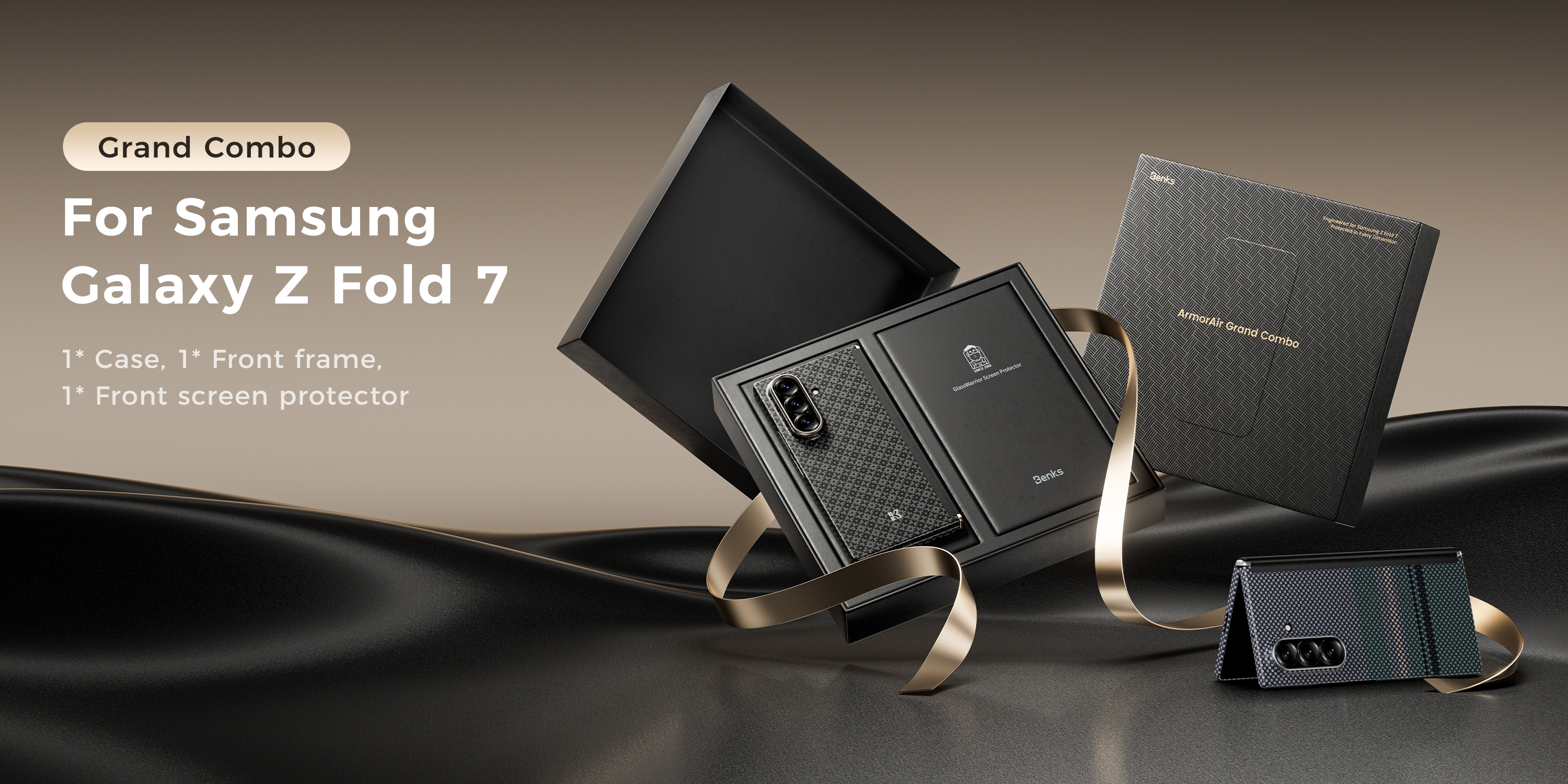 Amazon.com: BENKS for Samsung Galaxy Z Fold 7 Case with Screen