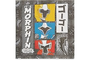 Amscan Power Rangers Ninja Steel Luncheon Paper Napkins